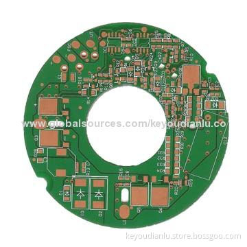 Copper-based material double-sided PCB for LED lights